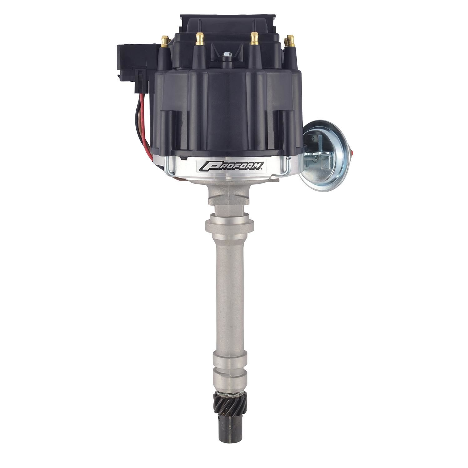 Proform Black Cap Electronic Chevy Unpolished Coil HEI Distributor Fits