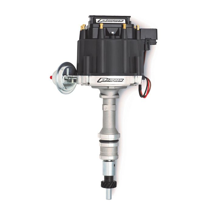 Proform Black Cap HEI Distributor for Ford 221, 289 and 302 Coil