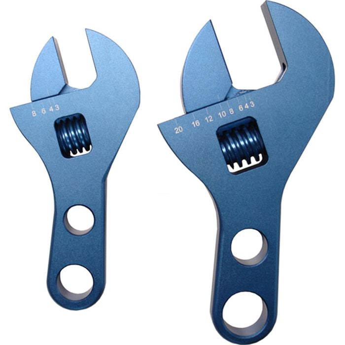 Proform Aluminum Adjustable AN Wrench -3an to -8an Proform Aluminum Adjustable AN Wrench -3an to -8an