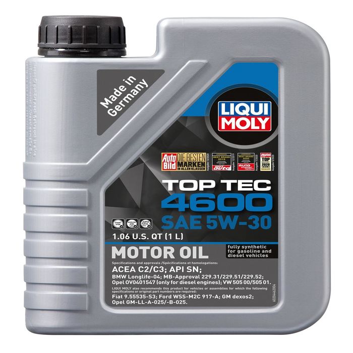 Liqui Moly - Special Tec LL 5w30 - Fully Synthetic - GM Long Life Engine  Oil 1L