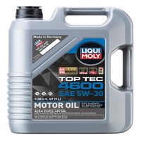 LIQUI MOLY Leichtlauf High Tech Full Synthetic Engine Oil 5W-40 5 Liters