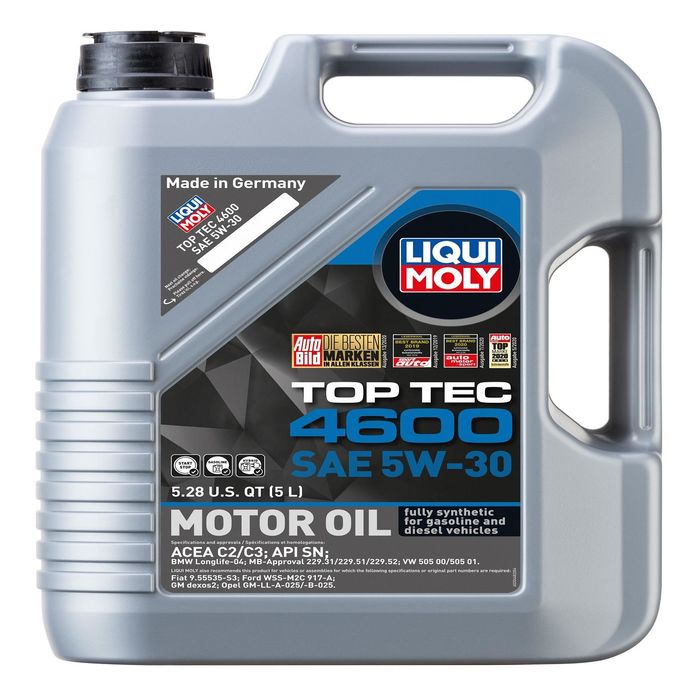 LIQUI MOLY Full Synthetic Engine Oil 5W-30 5 Liters