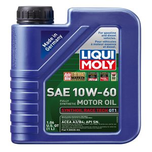 LIQUI MOLY Synthoil Race Tech GT1 Engine Oil 10W-60 1 Liter for AMC Concord
