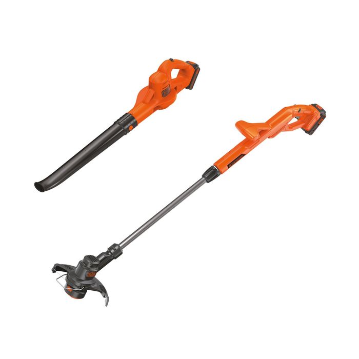 BLACK+DECKER 20V Powerconnect Axial Leaf Blower & String Trimmer Combo Kit