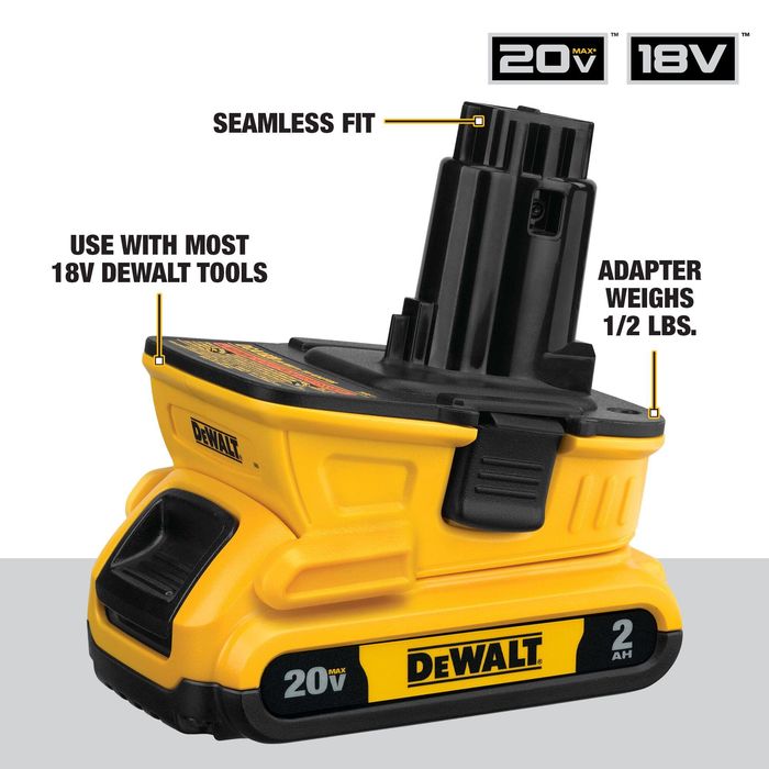 Can i use a 20 volt battery on an 18 volt tool sale