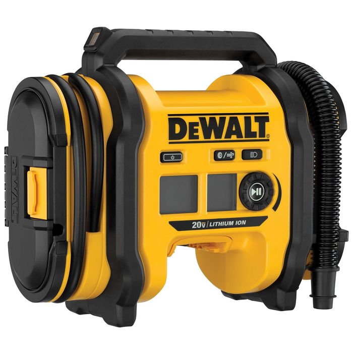 Dewalt 20 Volt MAX Tire Inflator Compact and Portable Bare Tool