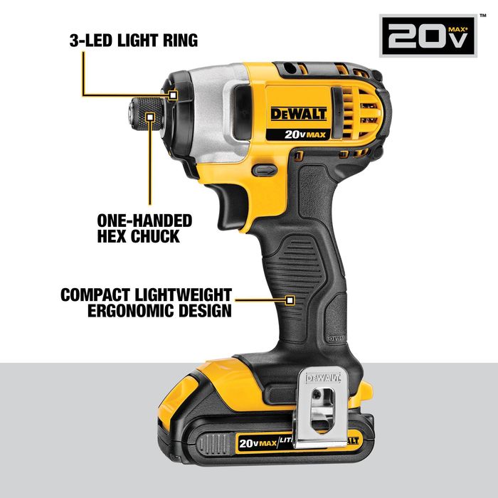 Dewalt 20 Volt MAX Compact 7 Tool Combo Kit