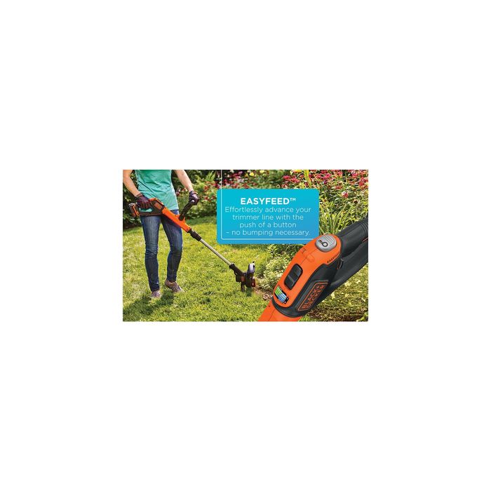 Black Decker 20V Max Lithium Easyfeed String Trimmer/Edger