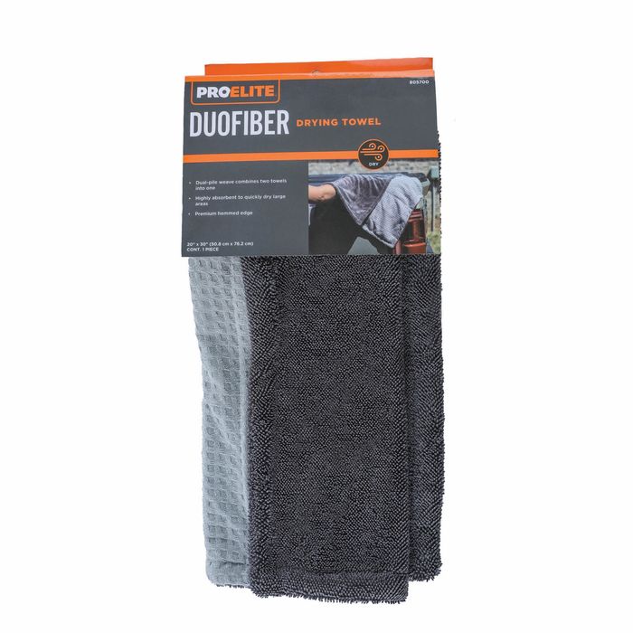 ProElite DuoFiber Waffle and Twisted Loop Drying Towel 20in x 30in