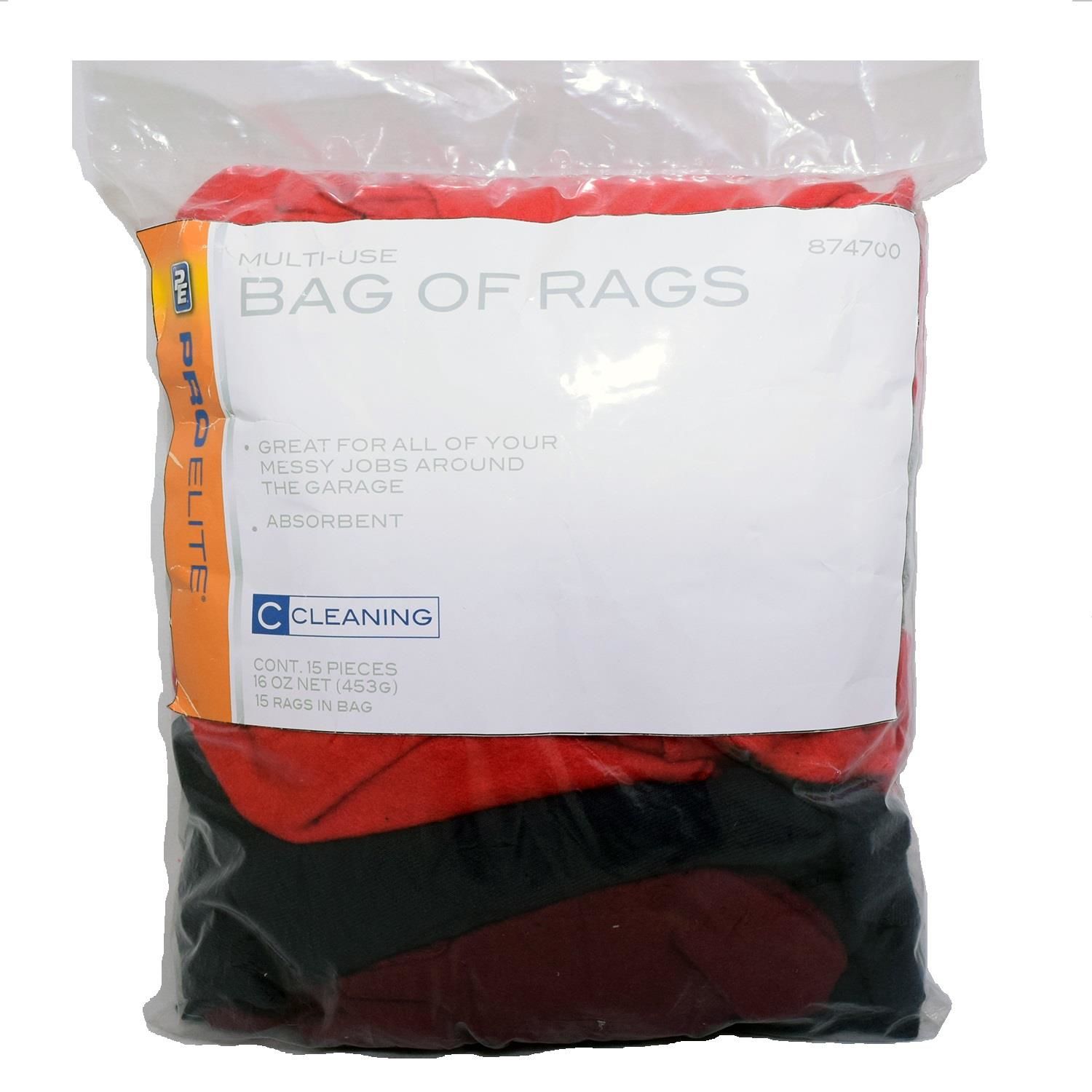 AutoZone Bag of Rags 15 Ct.