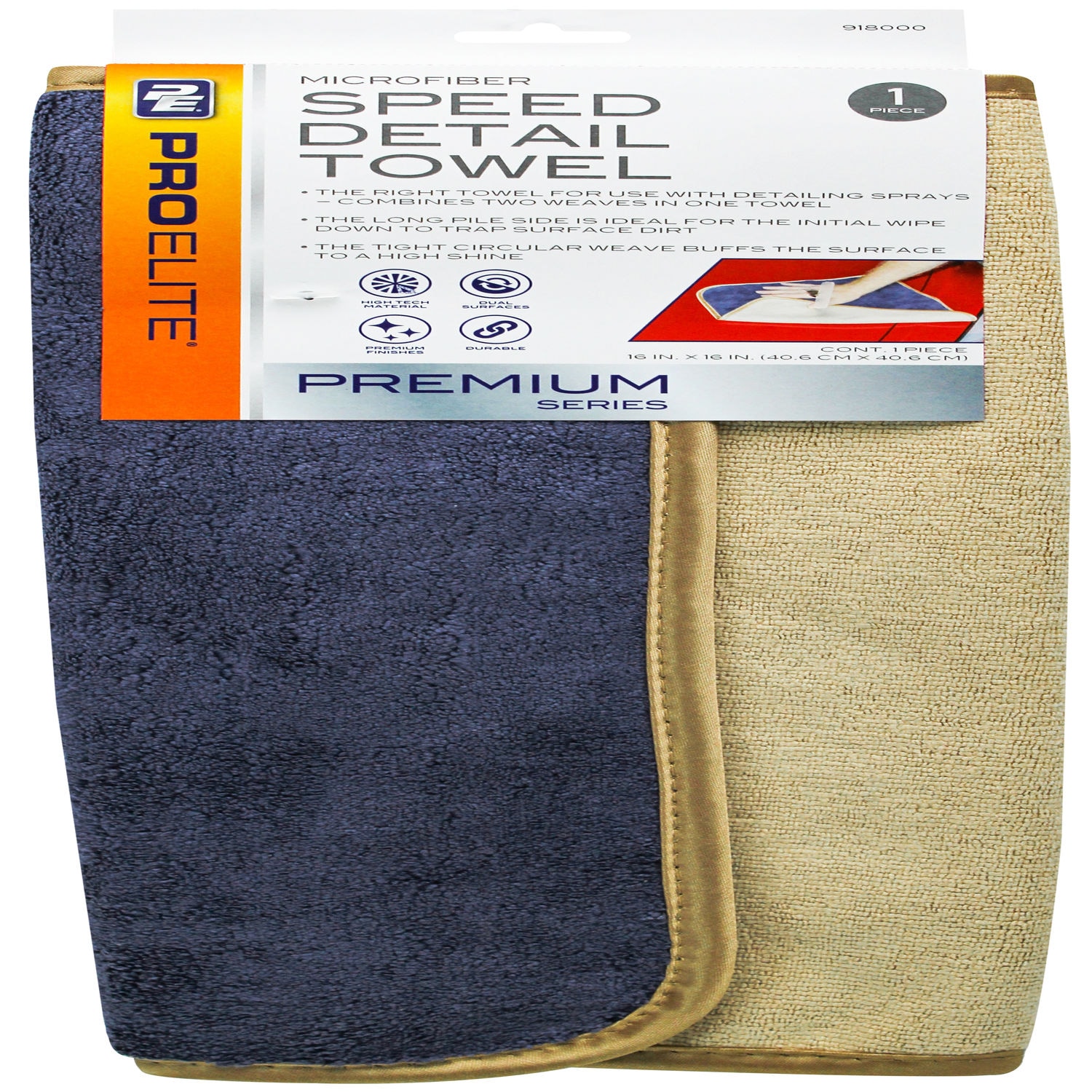 ProElite Microfiber Speed Detail Towel