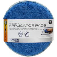 Schroeder & Tremayne, Inc. VIKING Cotton Terry Cloth Applicator Pads, Car  Wax Applicator, 5 Inch Diameter, White, 6 Pack