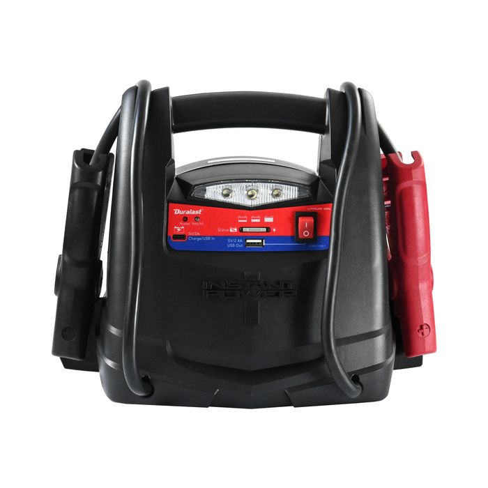 Duralast 1,200 Amps Lithium Portable Battery Jump Starter and Compressor DL-1200AC