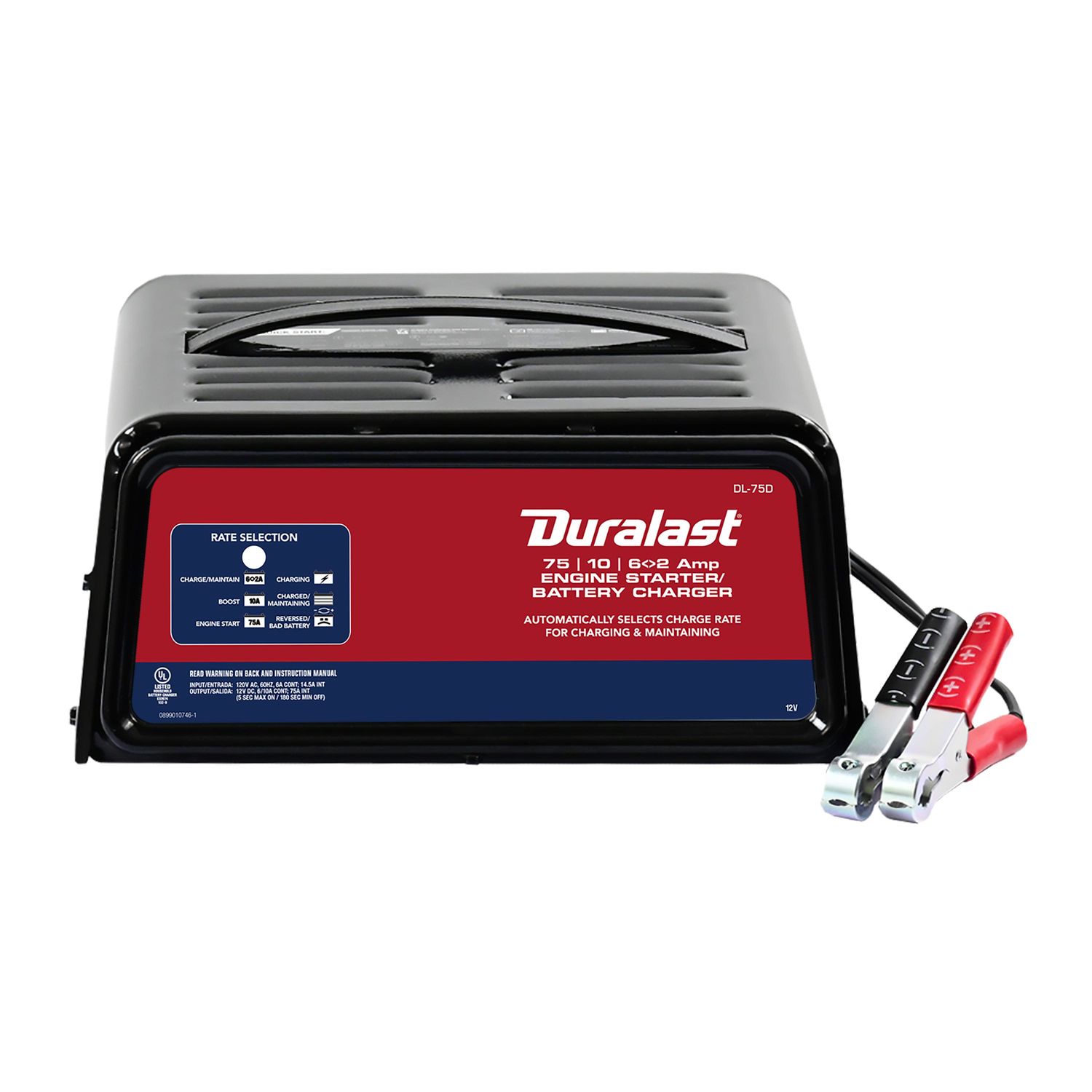 Duralast 75 Amp Battery Charger DL-75D