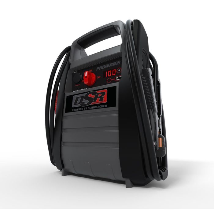 DSR 4,400 Peak Amps 12/24 Volt ProSeries Jump Starter with USB and DC ...