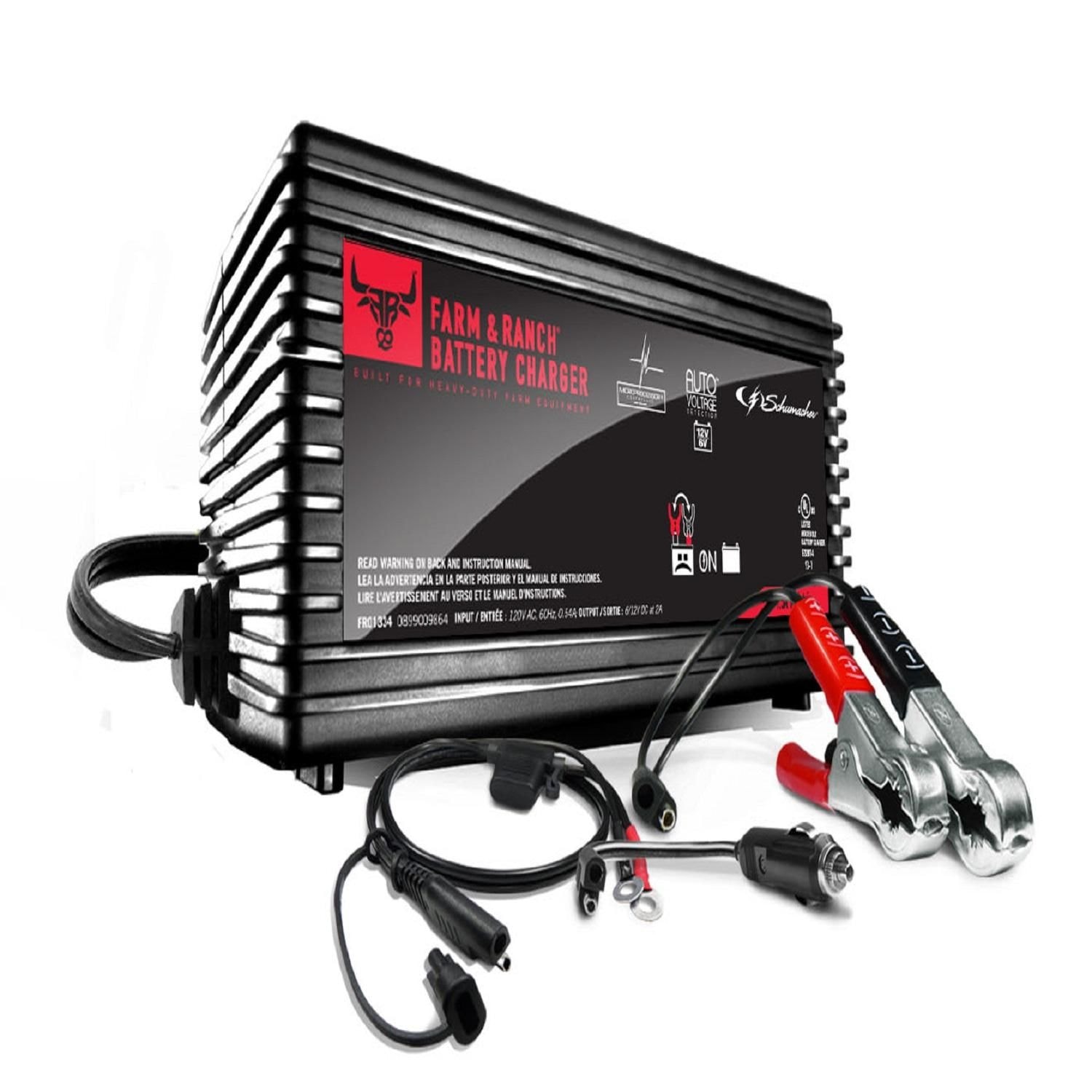 Schumacher 2 Amp Fully Automatic Battery Charger Maintainer