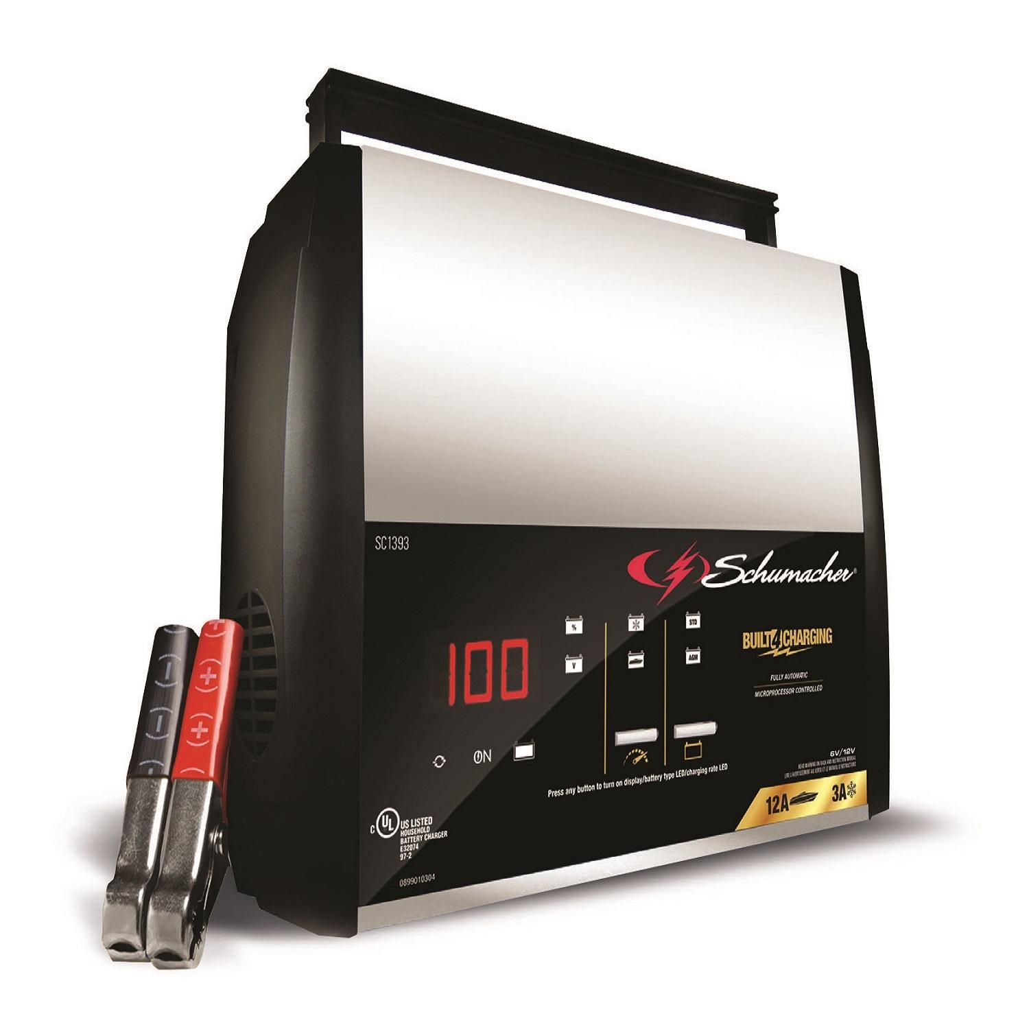 Schumacher 12 Amp 6/12 Volt Battery Charger SC1393