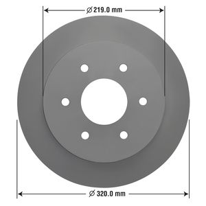 Duralast Severe Duty Disc Brake Rotor 31329SD for Infiniti QX56