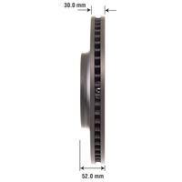 Duralast Severe Duty Brake Rotor 41217SD for Buick Lucerne