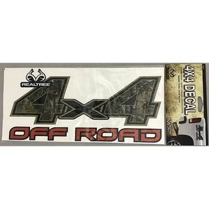 Realtree Signature Automotive 4x4 Off Road Decal