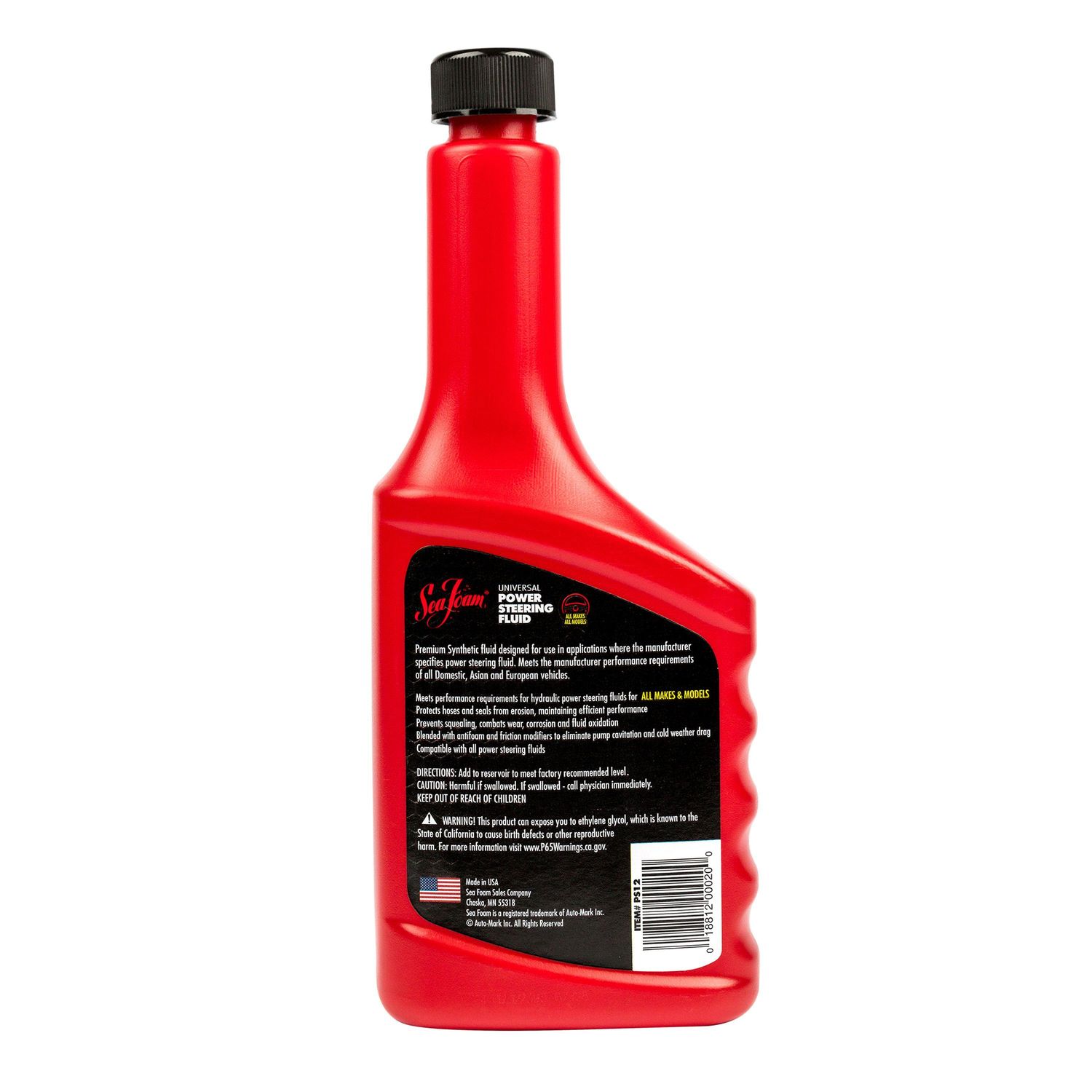 Sea Foam Power Steering Fluid 12 Oz