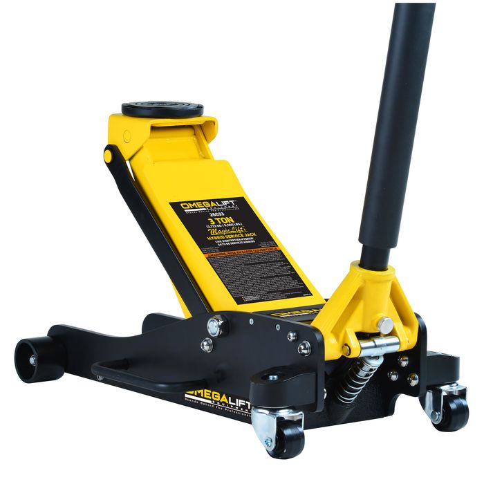 Omega Lift Equipment 3 Ton Aluminum And Steel Hybrid Service Jack