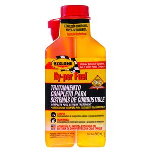 Limpiador del Sistema de Combustible Rislone de 2 Partes de 500ml