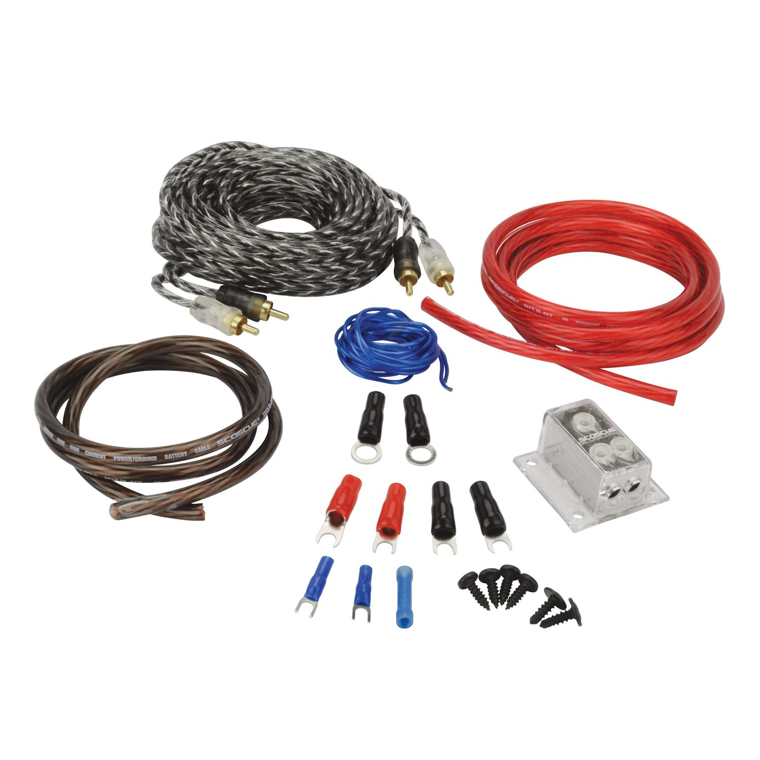 Scosche Add-On Amp Wiring Kit for 2 Channel Amplifier