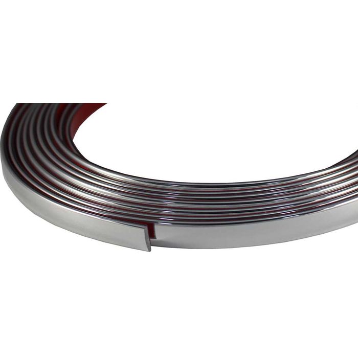 Cowles Products 1 2 in. X 18 ft. Chrome Custom Molding for Car Truck and Suv Easy to Install