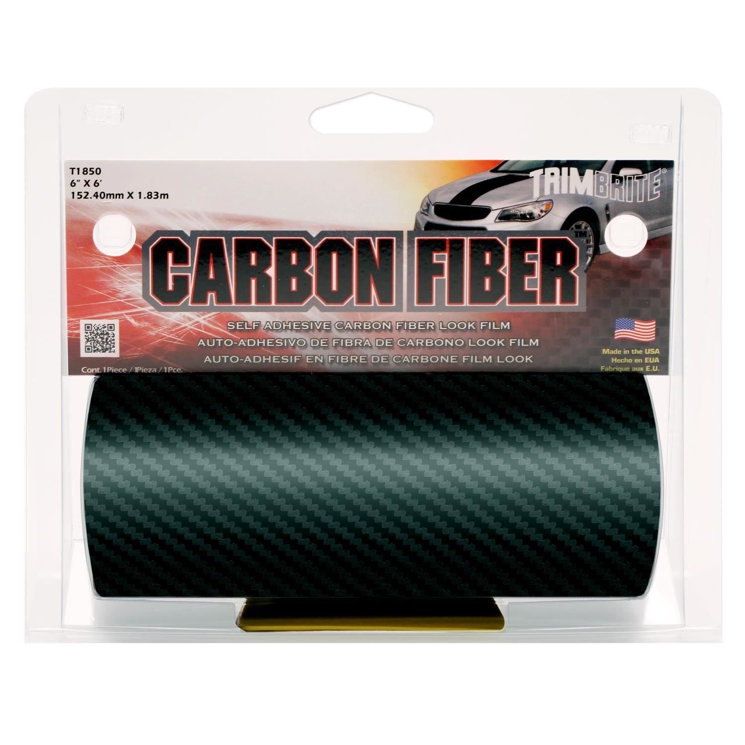 3D Carbon Fibre Effect Vinyl/Tape Adhesive 12 x 8  Decoration/protection/cars