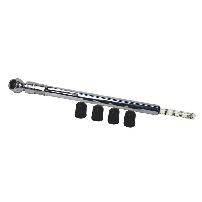 Slime Pencil Tire Gauge with Valve Caps