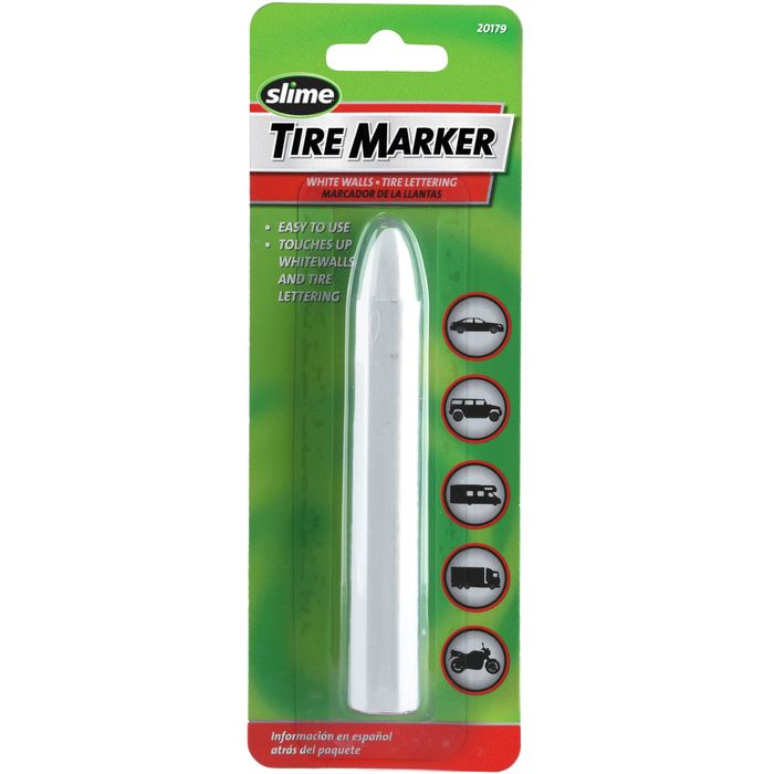 Type S 2 Pieces White Tire Marker at AutoZone