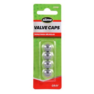 Valve Caps Eight Ball, chrome, Valvecaps