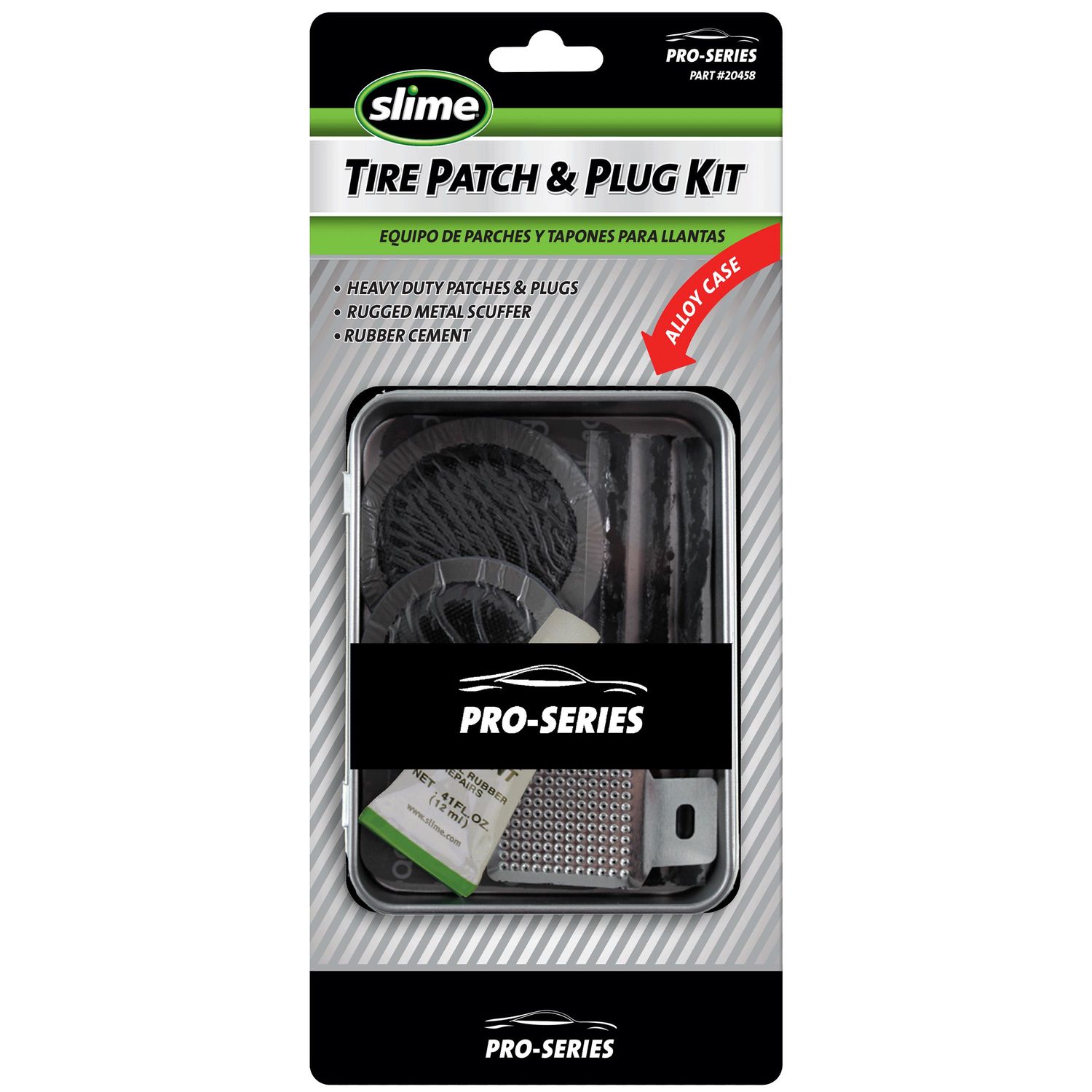 Tire Patch Kit - Basic - Slime - 7 Pcs