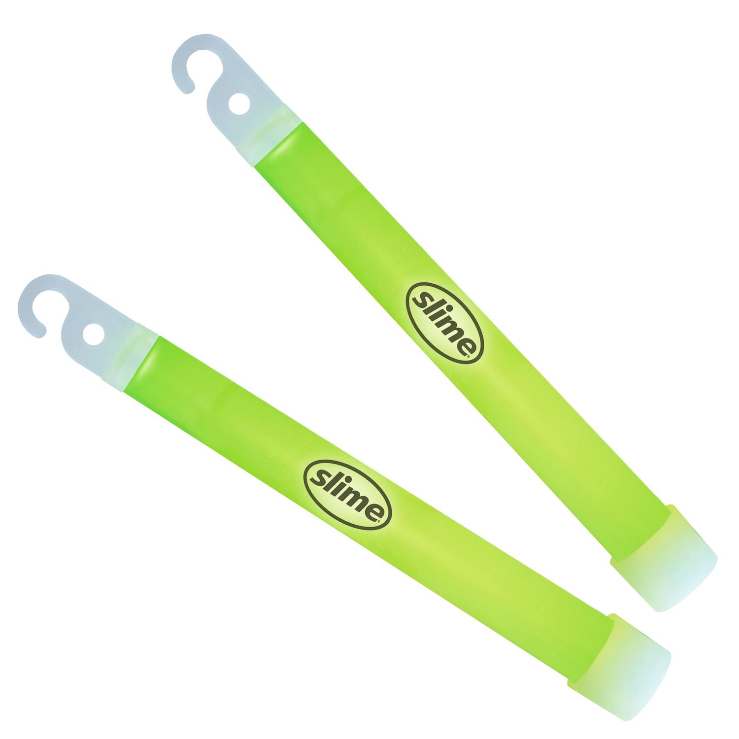 Slime Green Safety Glow Sticks 2 Pack