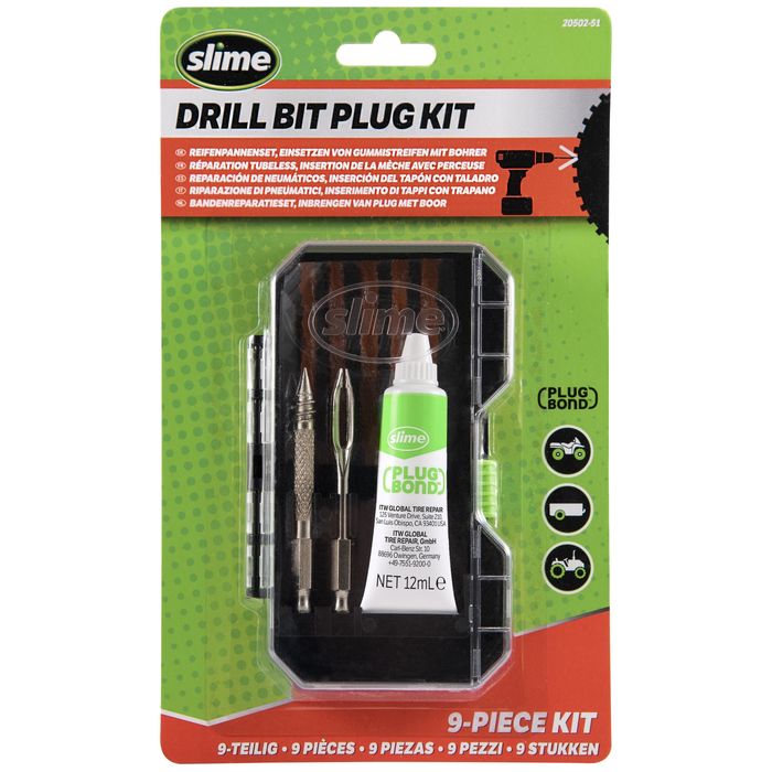 Drill Bit Tire Plug Kit  Slime – Slime Products