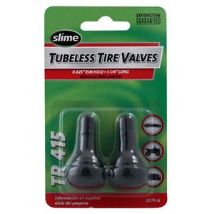 Valve tubeless TR575 laiton diamètre 16mm+ bouchon chromé L=29mm