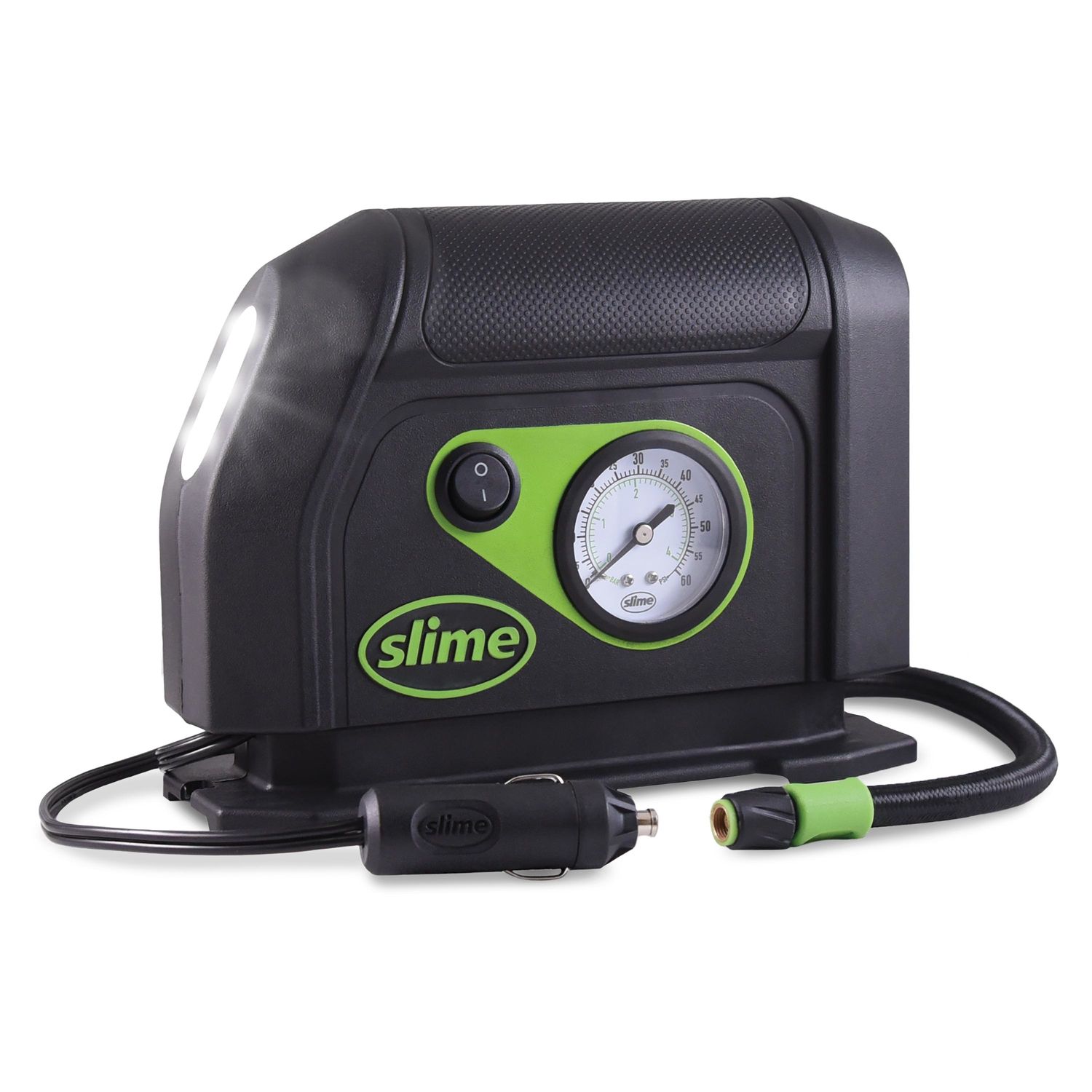 Autozone tire store inflator with gauge