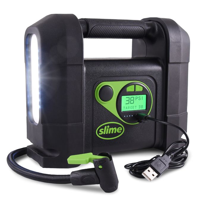 Inflate-R wireless air pump inflates anything holding air in