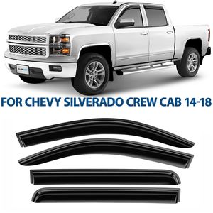 Rain guards for clearance 2016 chevy silverado