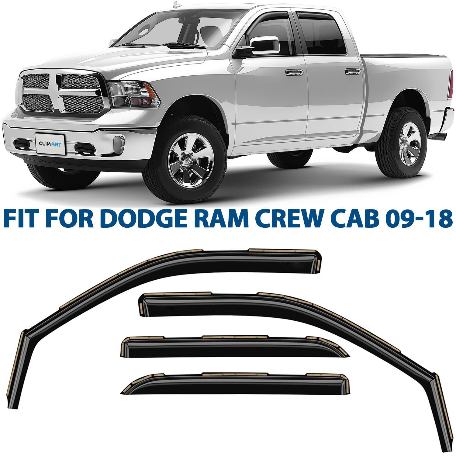 Incredibly Durable Climart Window Deflectors AutoZone