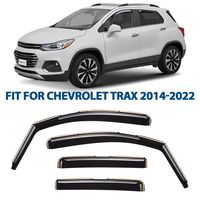 Clim Art Dark Smoke Side Window Deflector 615084LP for Buick Encore