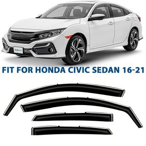 2018 honda civic online hatchback window visors