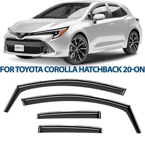 2021 toyota deals corolla window deflectors