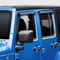 Wrangler Vent Wind Deflectors - Best Vent Wind Deflector for Jeep Wrangler  - from $+