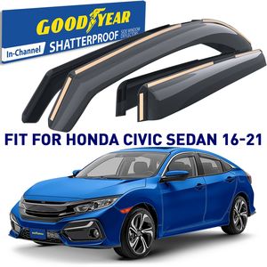 2018 honda deals civic rain guards