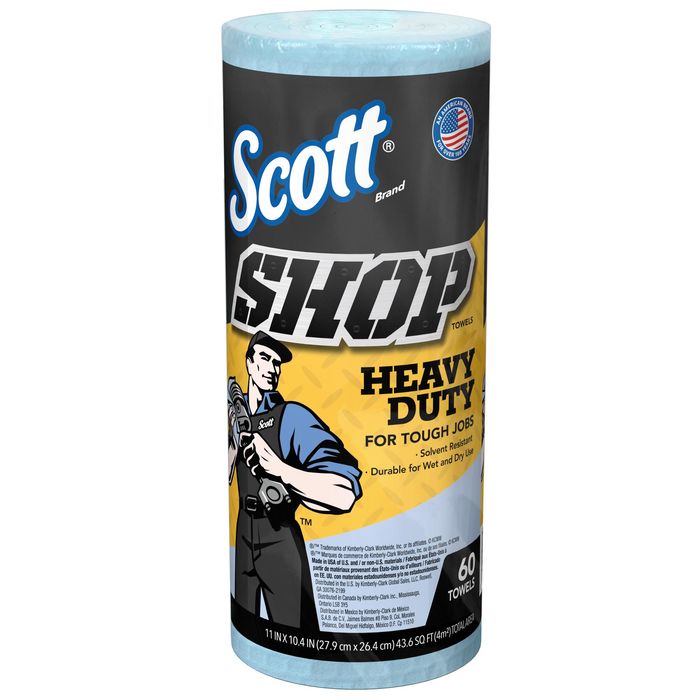 Scott® Shop Towels Original, Glass & Heavy-Duty