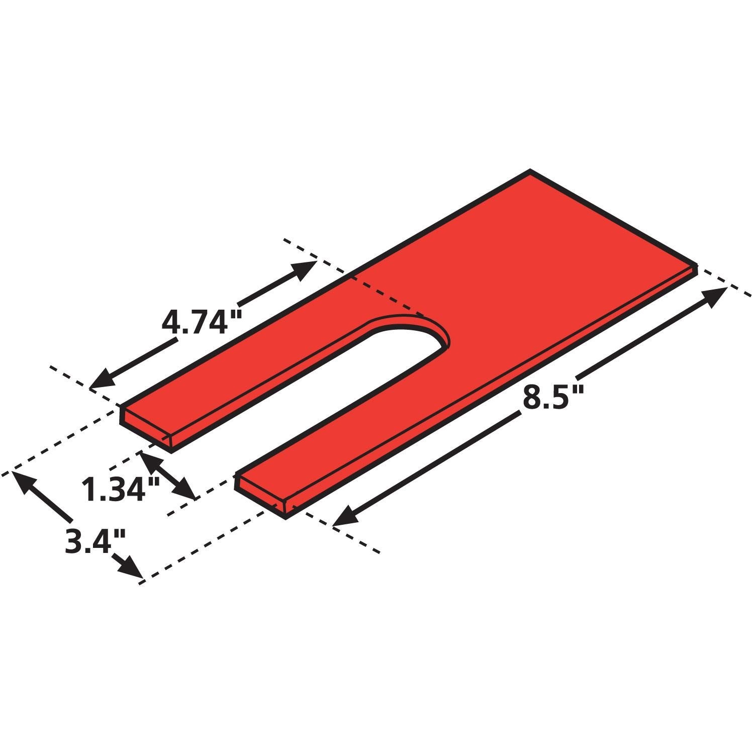 Specialty Products 1 5 Degrees Peterbilt Pinion Shim 2 Piece