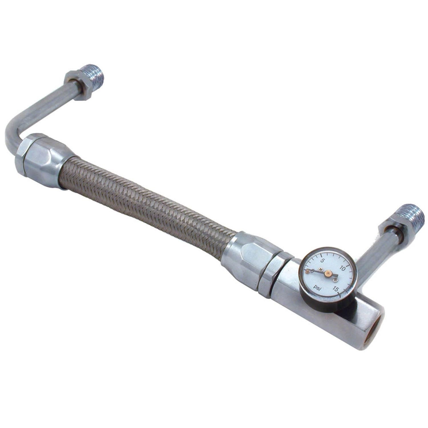 Spectre Dual Feed Fuel Line For Holley Carburetors