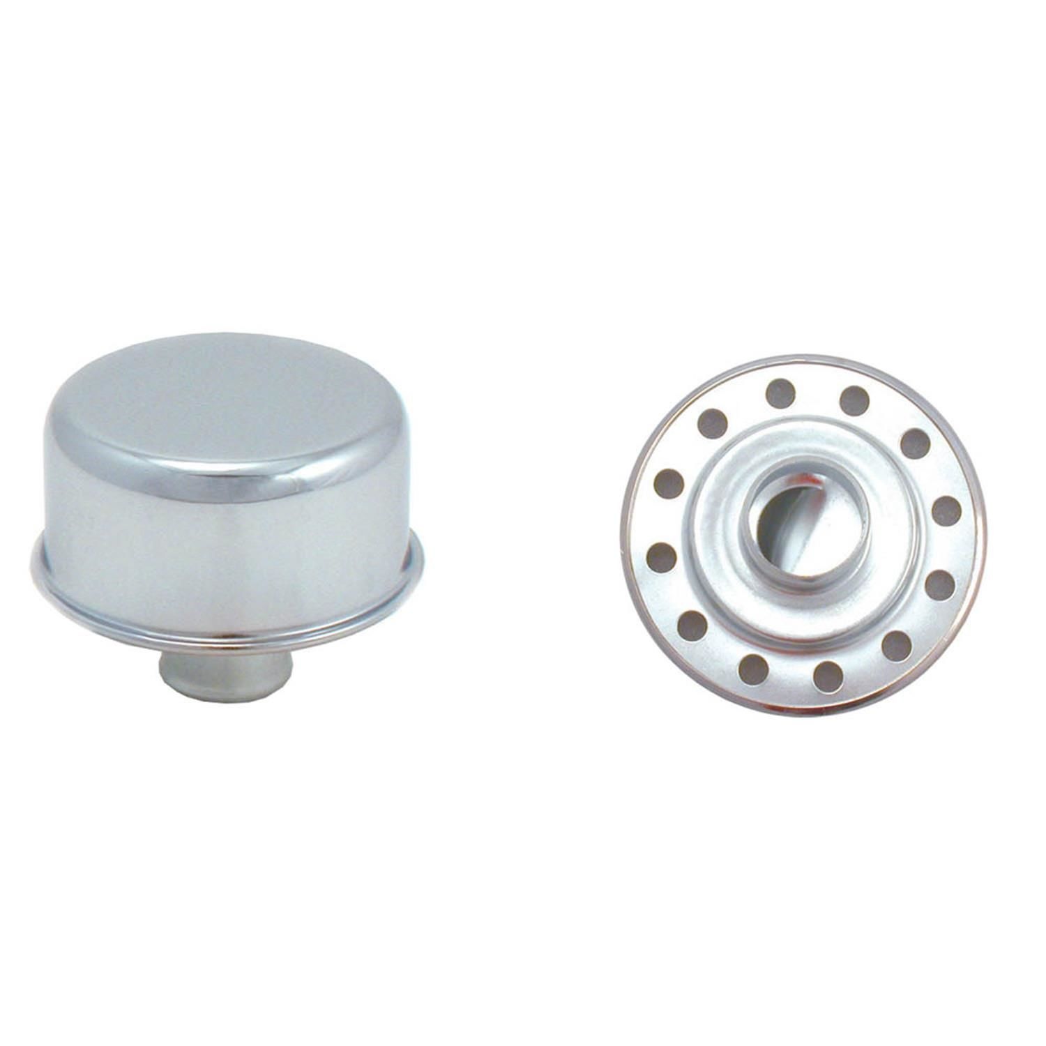 Proform PR302-225 Ford Cobra Breather Cap Chrome Push-In Style W/ Logo